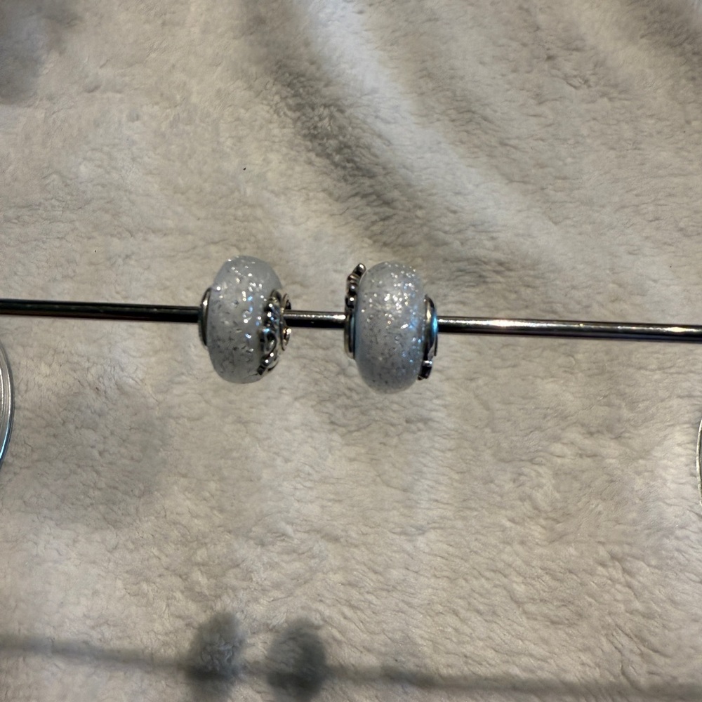 Elegant Silver Charm Beads